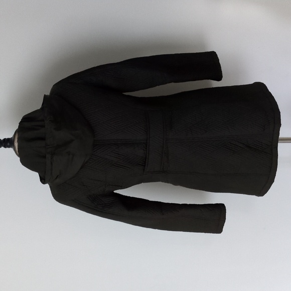 Kenneth Cole Women's Quilted Hooded Jacket - Olive - Picture 4 of 12